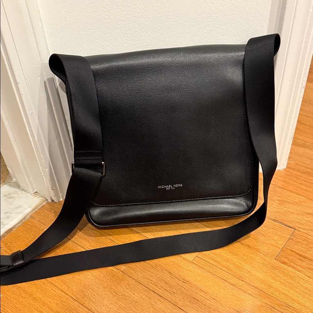 Michael Kors Black Messenger Bag